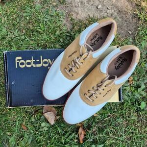 Vintage FootJoy Women's Steel Spike Golf Shoes w/ Original box - 9 - NEW